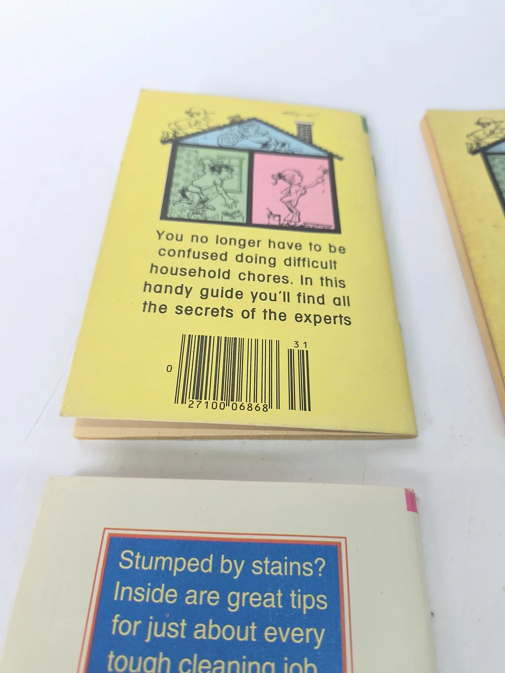 GLOBE MINI MAG Vintage Household & Sewing Tips Mini Book Set 4 1983 1984 1994
